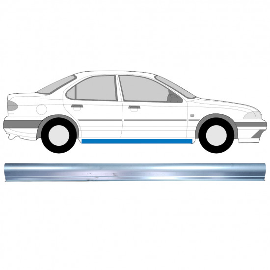 Réparation bas de caisse pour Ford Mondeo 1993-2000 / Droite 12595