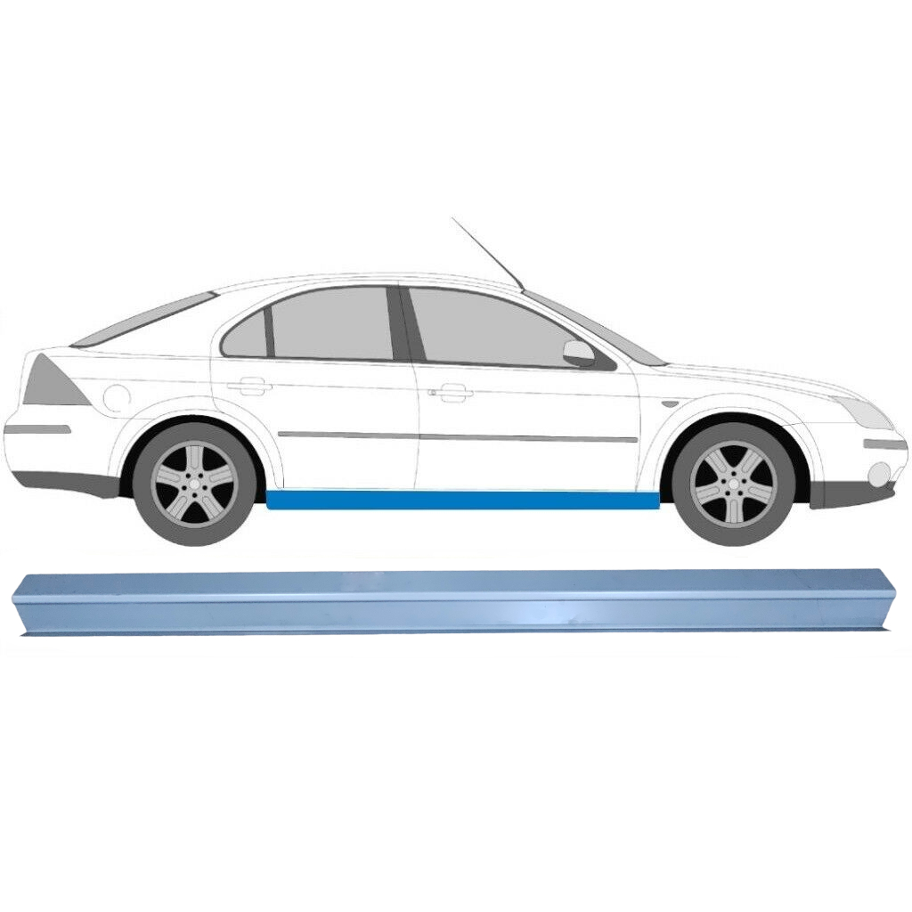 Réparation Bas De Caisse Pour Ford Mondeo 2000-2007 / Gauche = Droite (Symétrique) 6611
