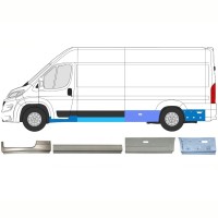 Ensemble de panneaux de réparation pour Opel Movano 2021-2026 / Gauche 16808