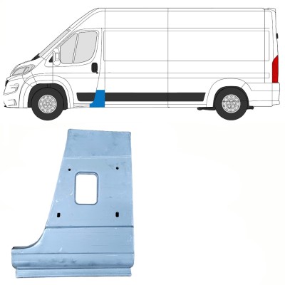 Panneau de réparation du montant pour Opel Movano 2021-2026 / Gauche 16486