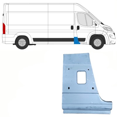 Panneau de réparation du montant pour Opel Movano 2021-2026 / Droite 16485