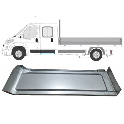 Tôle de réparation de marchepied pour Opel Movano 2021-2026 / Gauche 17079