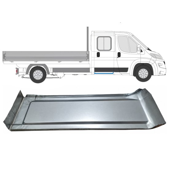 Tôle de réparation de marchepied pour Opel Movano 2021-2026 / Droite 17078