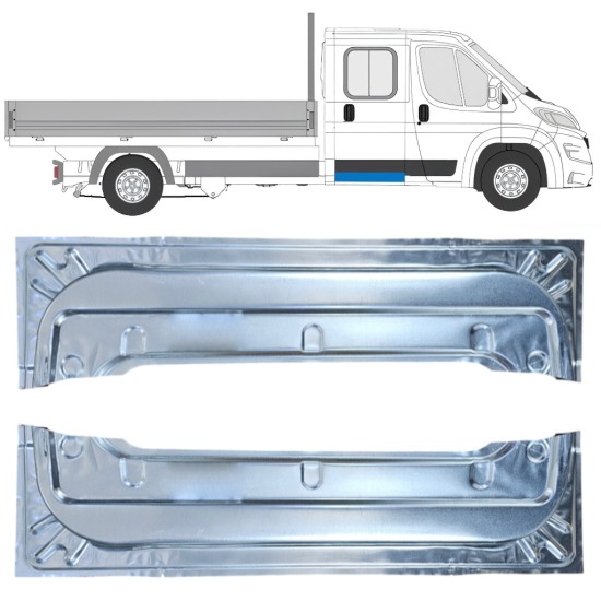 Panneau de réparation de porte arrière extérieur pour Opel Movano 2021-2026 / Gauche+Droit 16406