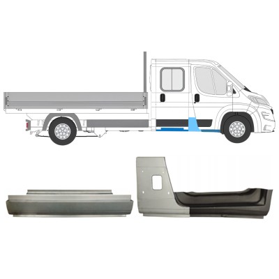 Ensemble de panneaux de réparation pour Opel Movano 2021-2026 / Droite 16432