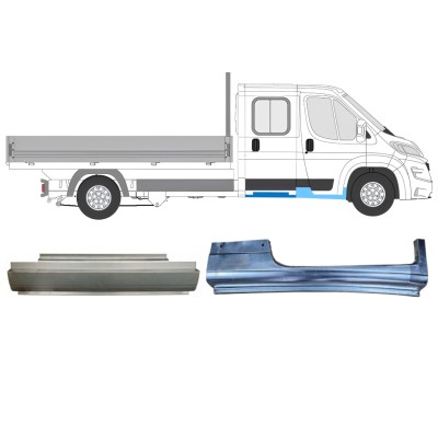 Ensemble de panneaux de réparation pour Opel Movano 2021-2026 / Droite 16436