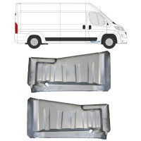 Tôle de réparation de marchepied pour Opel Movano 2021-2026 / Gauche+Droit 16455
