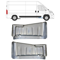 Tôle de réparation de marchepied pour Opel Movano 2021-2026 / Gauche+Droit 16455