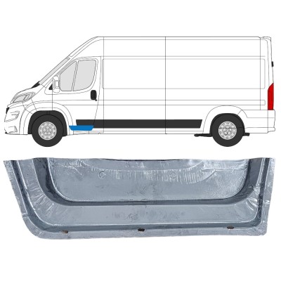 Panneau de réparation de porte avant intérieur pour Opel Movano 2021-2026 / Gauche 16476