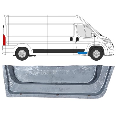 Panneau de réparation de porte avant intérieur pour Opel Movano 2021-2026 / Droite 16475