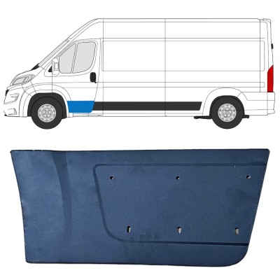 Panneau de réparation de porte avant pour Opel Movano 2021-2026 / Gauche 16451