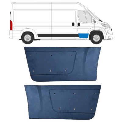 Panneau de réparation de porte avant pour Opel Movano 2021-2026 / Gauche+Droit 16452