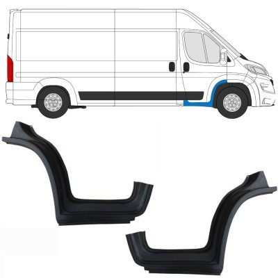 Panneau de réparation de l’aile avant pour Opel Movano 2021-2026 / Gauche+Droit 16411