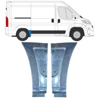 Panneau de réparation arc d'aile arrière pour Opel Movano 2021-2026 / Gauche+Droit 16499
