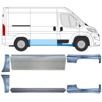 Ensemble de panneaux de réparation pour Opel Movano 2021-2026 / Gauche+Droit 16536
