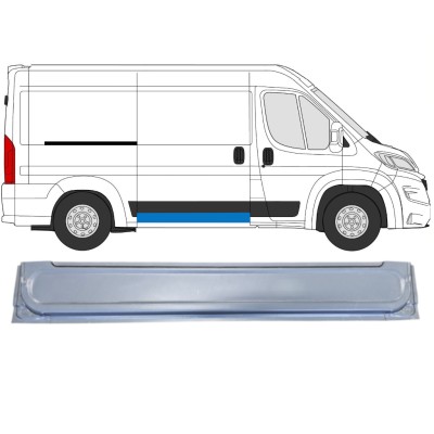Panneau de réparation pour porte coulissante intérieur pour Opel Movano 2021-2026 / Droite 16404