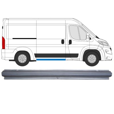 Panneau de réparation du seuil de porte latérale pour Opel Movano 2021-2026 / Droite 16459