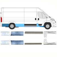 Ensemble de panneaux de réparation pour Opel Movano 2021-2026 / Gauche+Droit 16466
