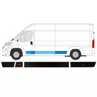 Ensemble de moulures pour Opel Movano 2021-2026 / Gauche / 14425