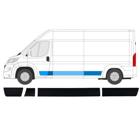 Ensemble de moulures pour Opel Movano 2021-2026 / Gauche / 14419