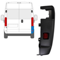Pare-chocs arrière à 270 degrés pour Opel Movano 2021-2026 / Droite 15795