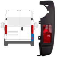 Coin du pare-chocs arrière avec lampe pour Opel Movano 2021-2026 / Droite / Ensemble 15794