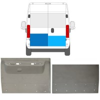 Panneau de réparation de porte arrière pour Opel Movano 2021-2023 / Gauche+Droit / Ensemble 16727