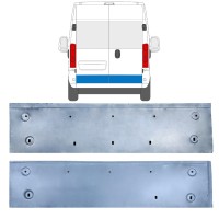 Panneau de réparation de porte arrière pour Opel Movano 2021-2026 / Gauche+Droit 16514