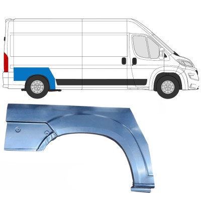 Panneau de réparation arc d'aile arrière pour Opel Movano 2021-2026 / Droite 16438