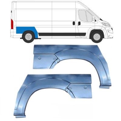 Panneau de réparation arc d'aile arrière pour Opel Movano 2021-2026 / Gauche+Droit 16440