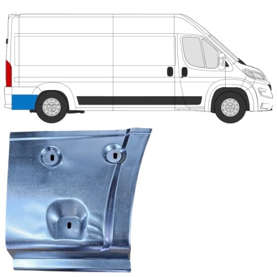 Panneau de réparation arc d'aile arrière pour Opel Movano 2021-2026 / Droite 16500