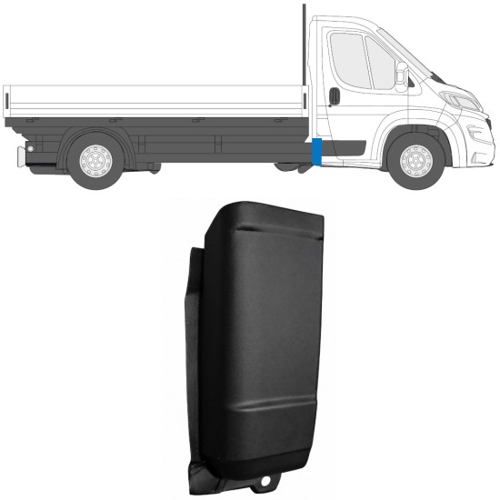 Panneau de réparation coin pour Opel Movano 2021-2026 / Droite 16993