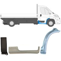 Ensemble de panneaux de réparation pour Opel Movano 2021-2026 / Droite 17006