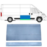 Panneau de réparation des portes latérale intérieur et extérieur pour Opel Movano 2021-2026 / Droite 16403