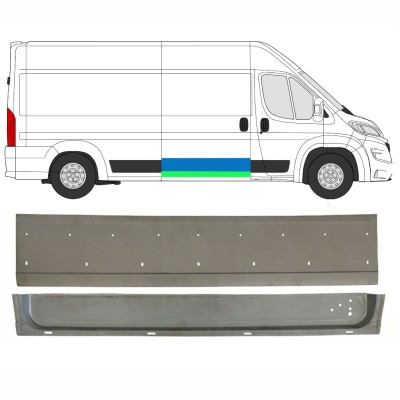 Panneau de réparation pour porte coulissante pour Opel Movano 2021-2026 / Droite 16463