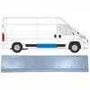 Panneau de réparation pour porte coulissante
