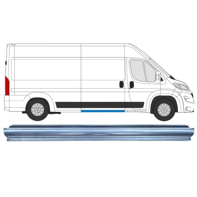Réparation bas de caisse de sur porte latérale pour Opel Movano 2021-2026 / Gauche = Droite (symétrique) 16462