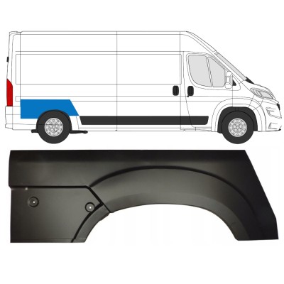 Panneau de réparation arc d'aile arrière pour Opel Movano 2021-2026 / Droite 16441