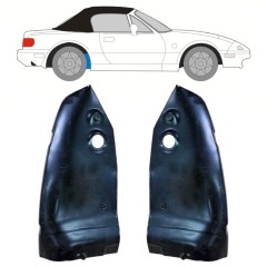 Passage de roue intérieur arrière pour Mazda MX-5 1989-1998 / Gauche+Droit / Ensemble 11889