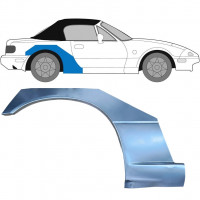 Panneau de réparation arc d'aile arrière pour Mazda MX-5 1989-1998 / Droite 6694