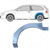 Panneau de réparation arc d'aile arrière pour Nissan Almera 1995-2000 / Gauche 7288