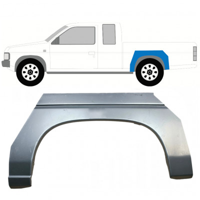 Panneau de réparation arc d'aile arrière pour Nissan Pickup 1987-1997 / Gauche 8055