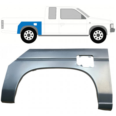 Panneau de réparation arc d'aile arrière pour Nissan Pickup 1987-1997 / Droite 8054