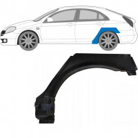 Panneau de réparation arc d'aile arrière pour Nissan Primera 2001-2007 / Gauche 6854