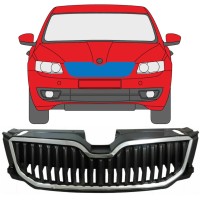 Calandre chromée pour Skoda Octavia III 2013-2017 9354