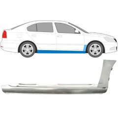 Panneau de réparation du seuil + panneau de réparation de l'aile avant pour Skoda Octavia II 2004-2013 / Droite / Ensemble 11176
