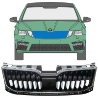Grille de calandre pour Skoda Octavia III 2017-2020 / Ensemble 7548