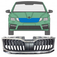 Grille de calandre pour Skoda Octavia III 2017-2020 7548