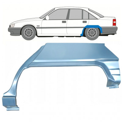 Panneau de réparation arc d'aile arrière pour Opel Omega A 1986-1993 / Gauche 8073