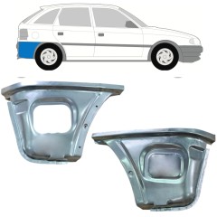 Panneau de réparation coin pour Opel Astra F 1991-2002 / Gauche+Droit / Ensemble 11103
